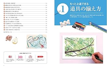 色えんぴつ画 上達のポイント61 新装版 構図と色づかいで